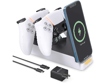 2 IN 1 PS 5 Wireless Charging Dock (Vimei)
