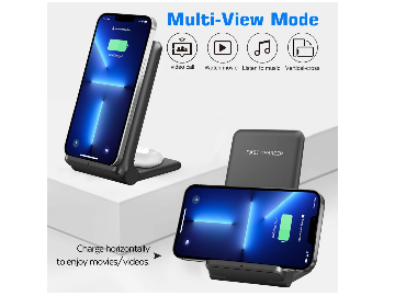 Tours 2 in 1 wireless charger