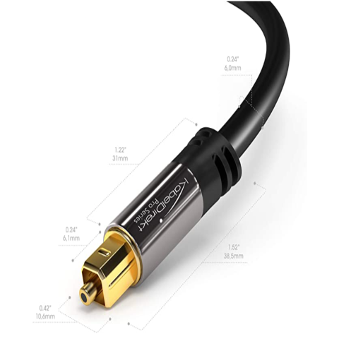 Fiberly Toslink Cables