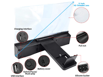  Newseego  Mobile Screen Amplifier
